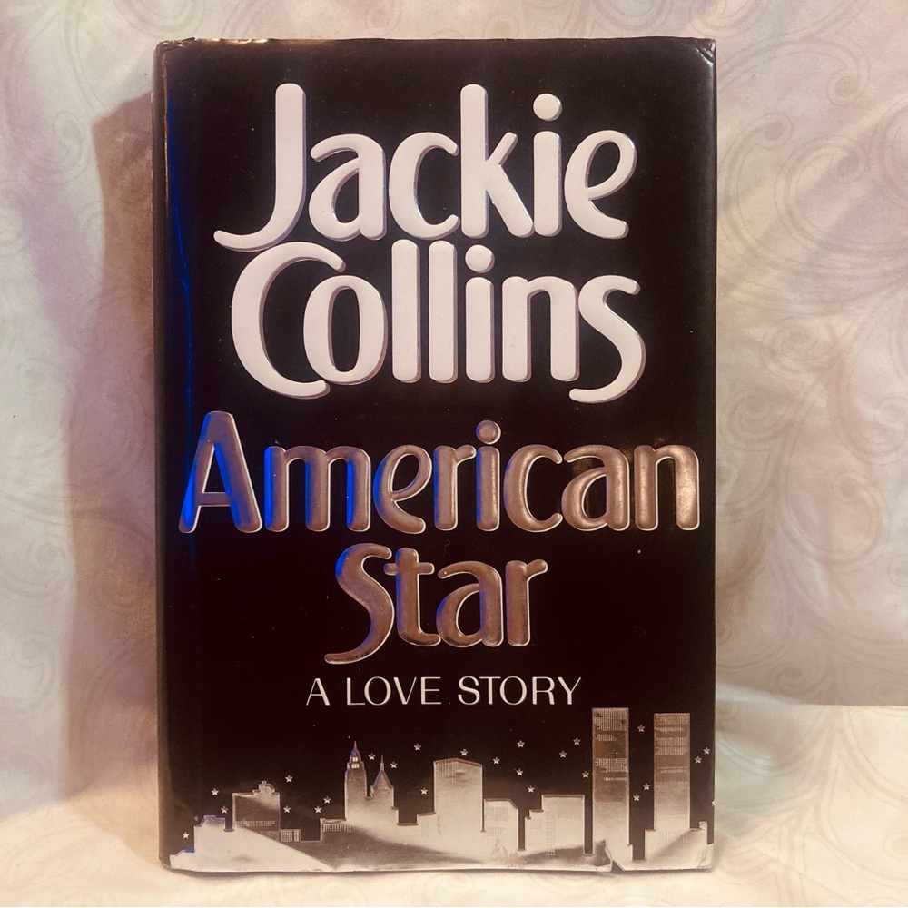 Jackie Collins 'American Star' Hardcover Book